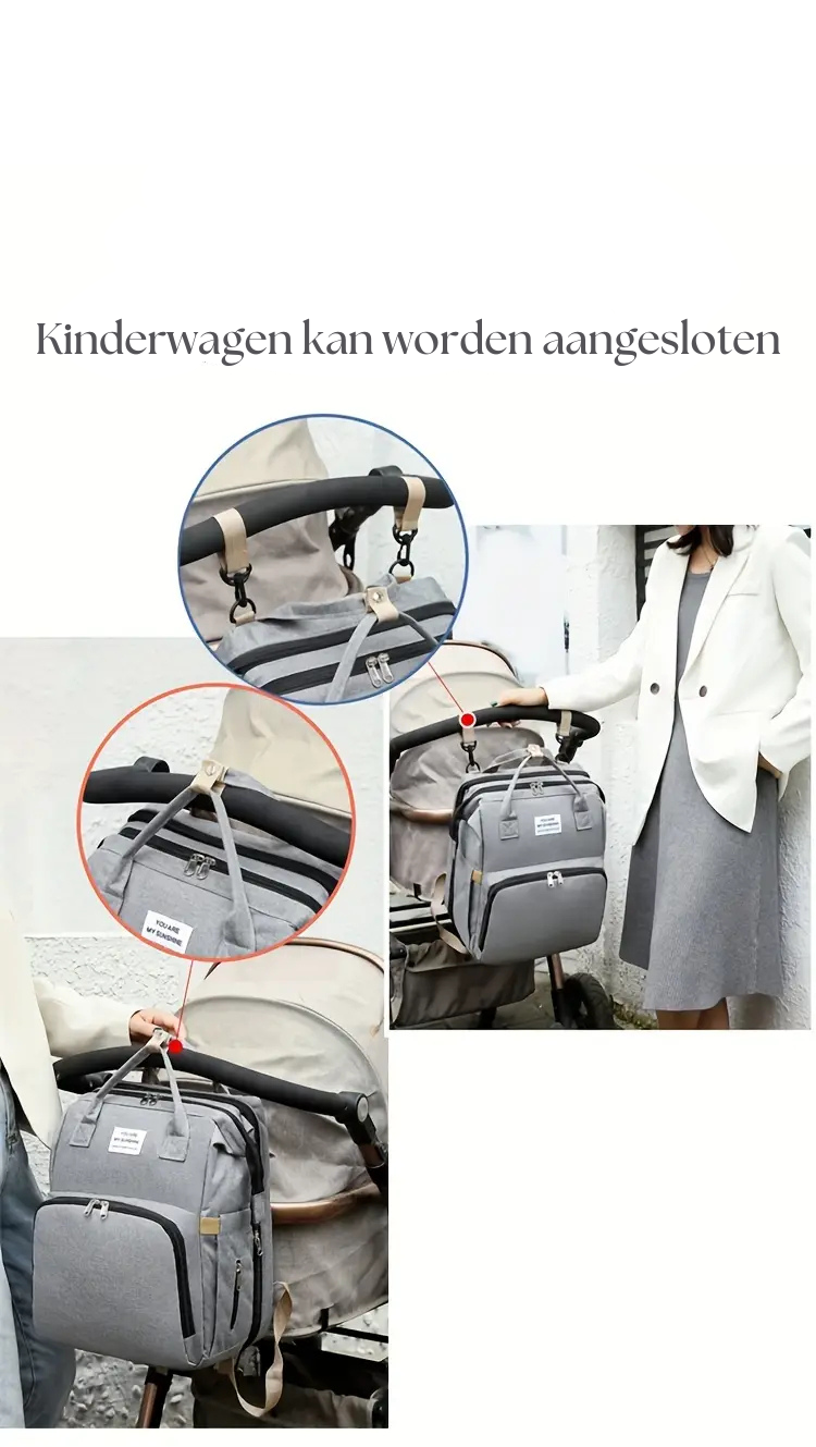 Opvouwbare Luier Rugzak
