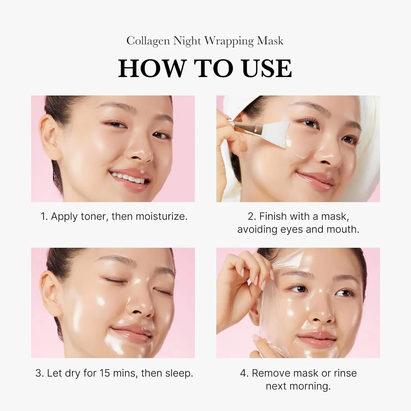 Korean Collagen Night Wrapping Mask