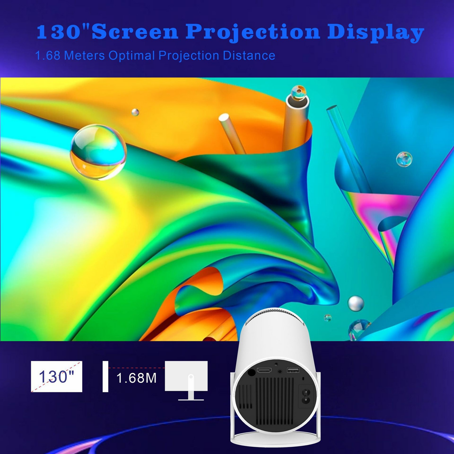 HY300 Pro Projector