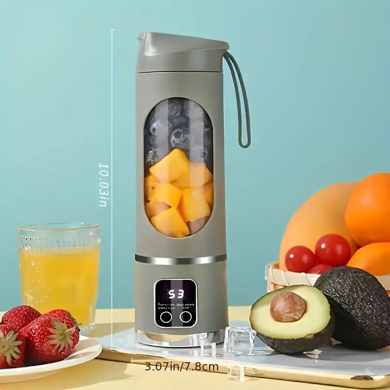 Draagbare Elektrische Mini Juicer Met 12 Bladen