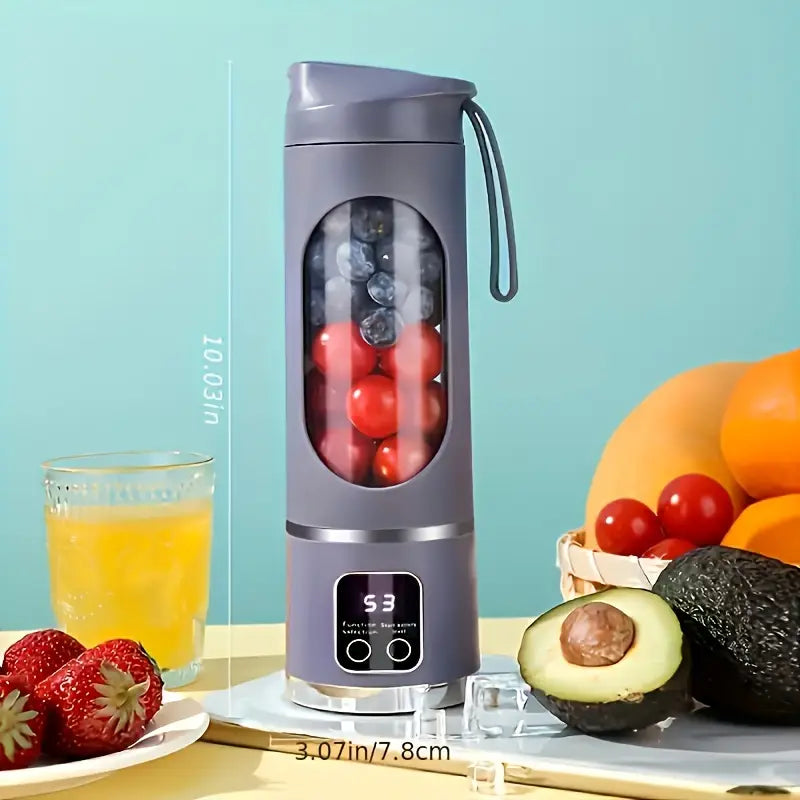 Draagbare Elektrische Mini Juicer Met 12 Bladen