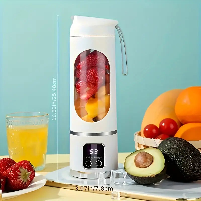 Draagbare Elektrische Mini Juicer Met 12 Bladen