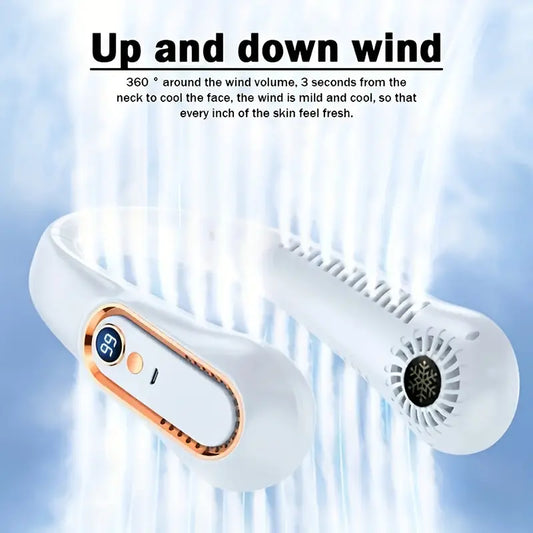 Draagbare Bladloze Nekventilator