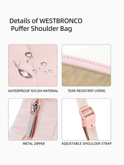 Nieuwe Trendy Dames Dons Tas