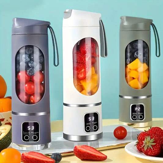 Draagbare Elektrische  Mini Juicer Met 12 Bladen
