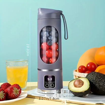 Draagbare Elektrische  Mini Juicer Met 12 Bladen
