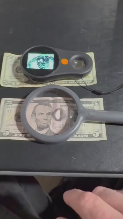 500X draagbare digitale microscoop 2 inch IPS-scherm