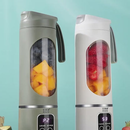 Draagbare Elektrische  Mini Juicer Met 12 Bladen